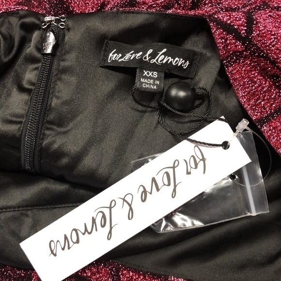 For Love & Lemons Shailee Mini Dress NWT XXS - Picture 10 of 13